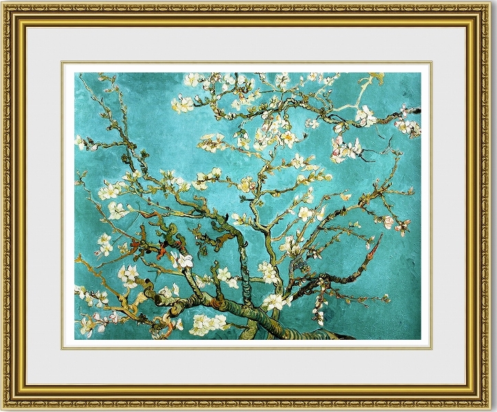 ゴッホ 花咲くアーモンドの枝 キャンバスの購入なら 絵画販売のアートギャラリー南青山